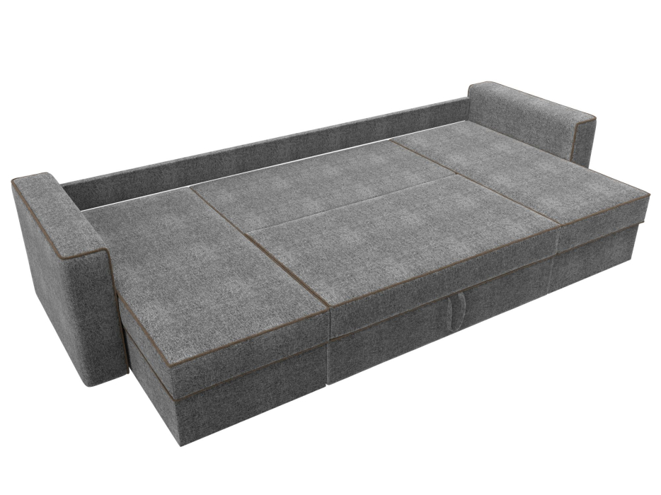 Диваны еврокнижки, П-образный диван Принстон, рогожка