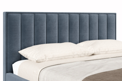 Кровать Анкона 1800 с подъёмным механизмом, велюр