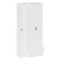 Прихожие, Пенал в прихожую и шкаф две двери П-6 МДФ фрезеровка прованс