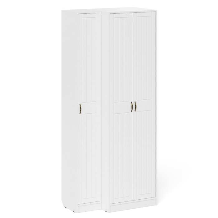 Прихожие, Пенал в прихожую и шкаф две двери П-6 МДФ фрезеровка прованс