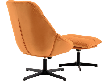 Кресло STOOL GROUP Оррелл с оттоманкой