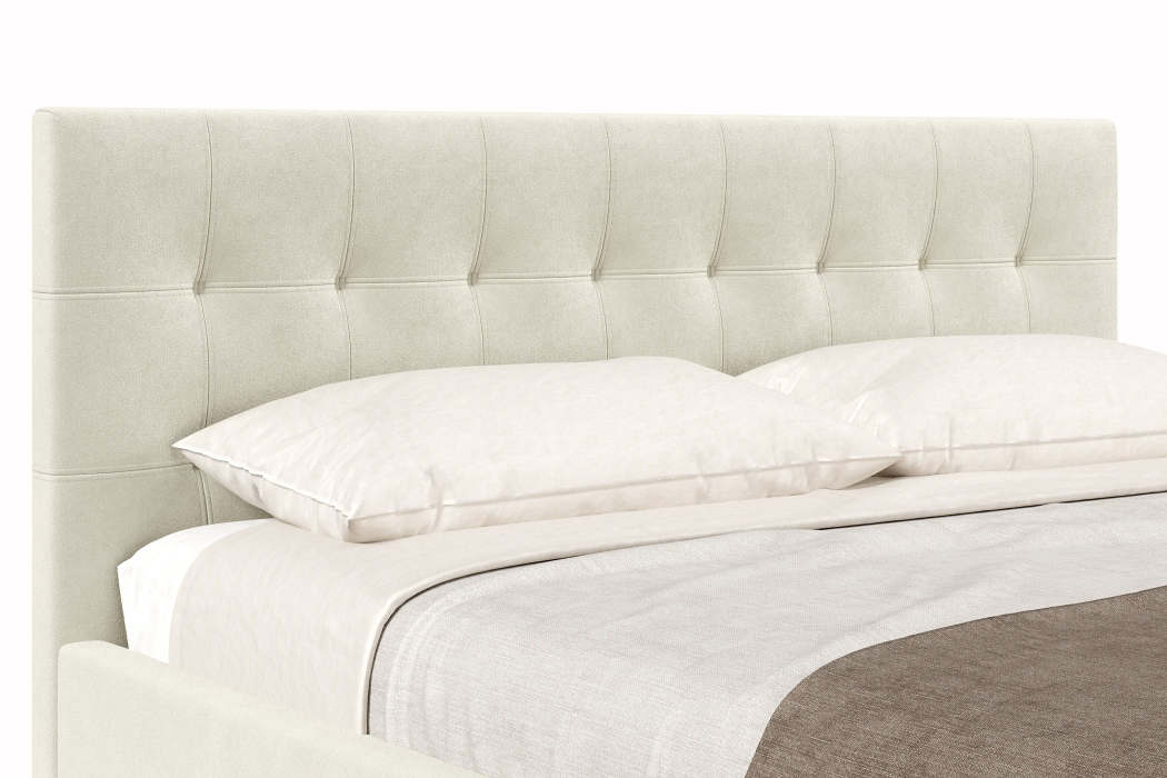 Мягкая кровать, Кровать Турин 1800 с подъёмным механизмом, велюр