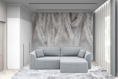 Диван-кровать угловой Рафаэль еврокнижка НПБ, рогожка Люкс