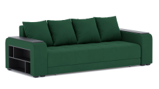 Диваны еврокнижки, Диван-кровать Дубай Лайт еврокнижка, велюр