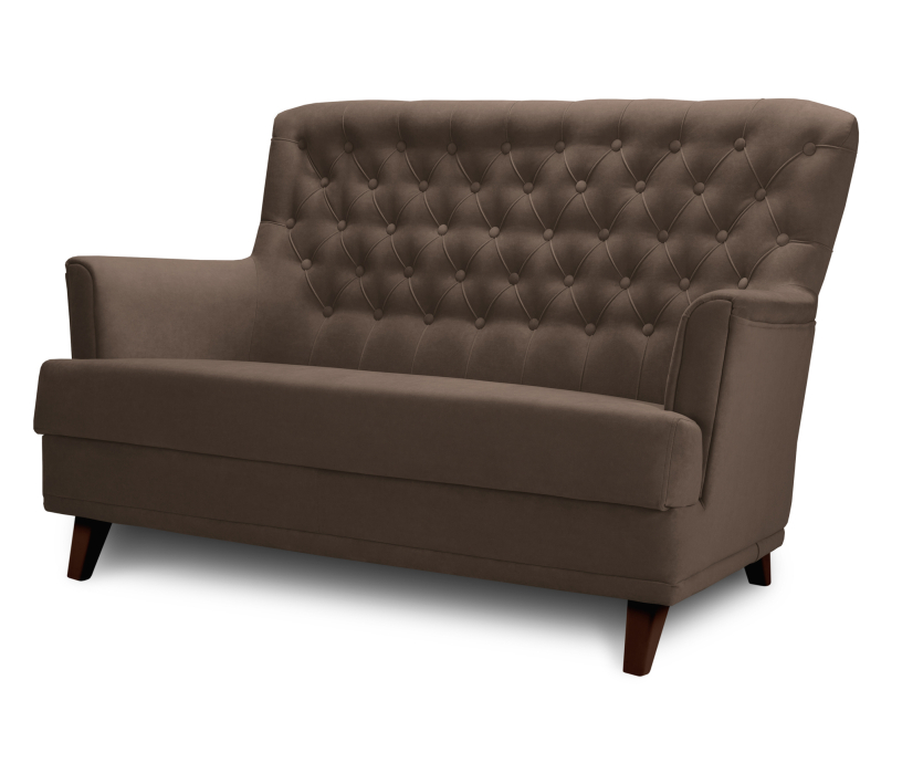 Диваны прямые кухонные, Диван прямой нераскладной Каприз, микровелюр