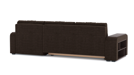 Диван-кровать угловой Милан ПБ еврокнижка, рогожка