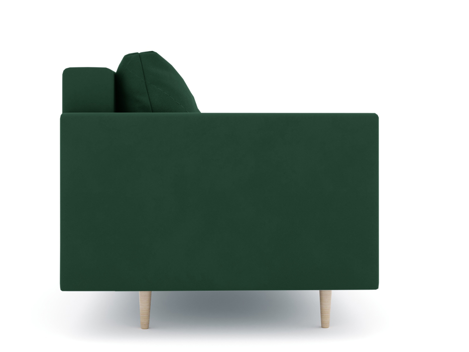 Диваны прямые кухонные, Диван прямой нераскладной Милли мини 2-х  местный с подлокотниками, велюр