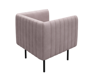 Кресло тканевое Рио, велюр