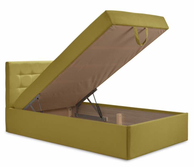 Двуспальные, Кровать тахта Слип 140 с подъемным механизмом, микровелюр