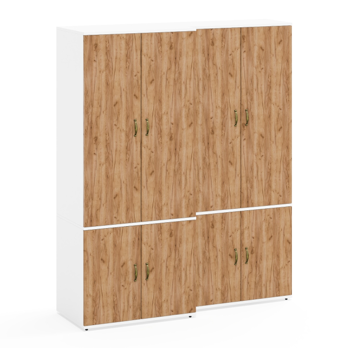 Для одежды, Два мебельных шкафа Лидер-8 МД 19Б и МД 20Б