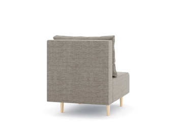 Кресло для отдыха Милли без подлокотников, рогожка Люкс