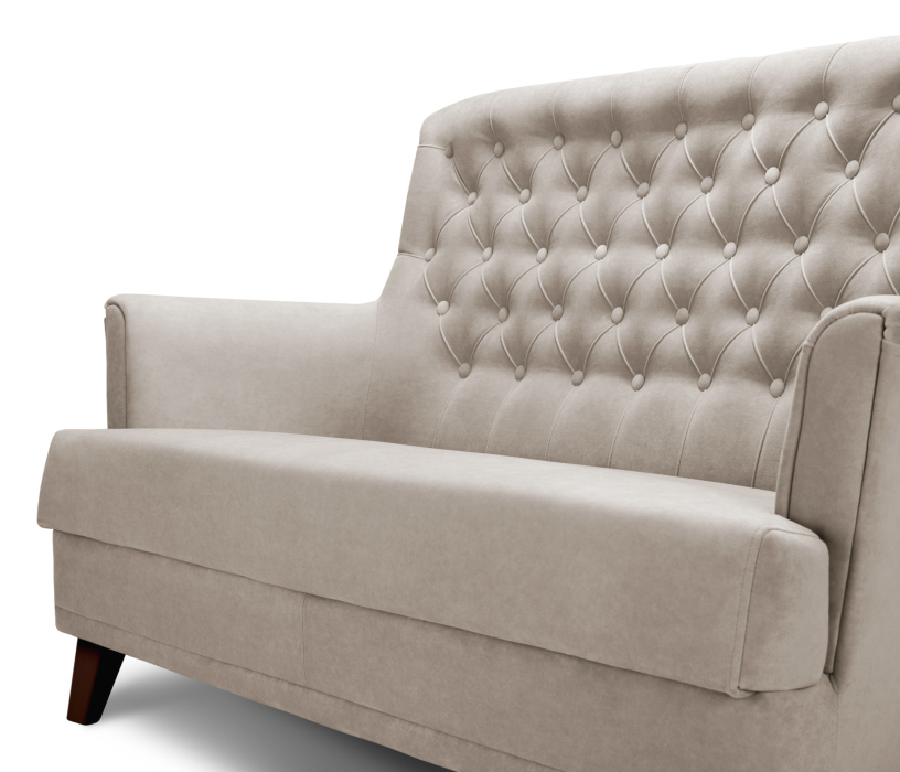 Диваны прямые кухонные, Диван прямой нераскладной Каприз, микровелюр