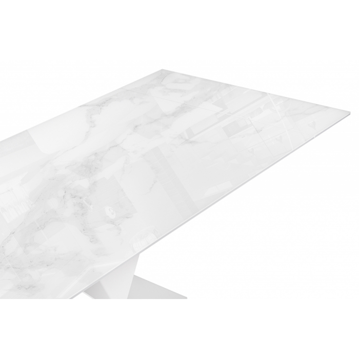 Обеденные столы, Стеклянный стол Хасселвуд 160(220)х90х77