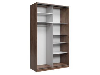 Шкаф купе 2-х дверный АЙСБЕРГ ЛОФТ 140 +зеркало