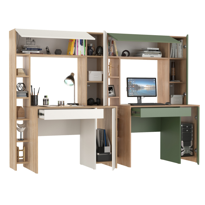 Прямые компьютерные столы, Комплект из рабочих столов Mobi Комфорт 12.71