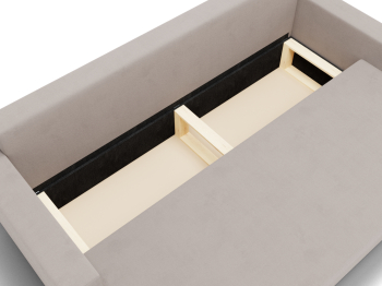 Прямой диван Адам, НПБ,еврокнижка,велюр