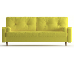 Диван-кровать Belfast, независимый пружинный блок, рогожка