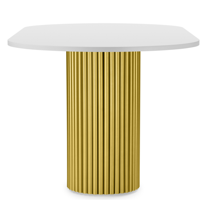 Обеденные столы, Стол Барон О 180 х 90 (золотые ноги)