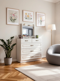 Комод с зеркалом Ливерпуль