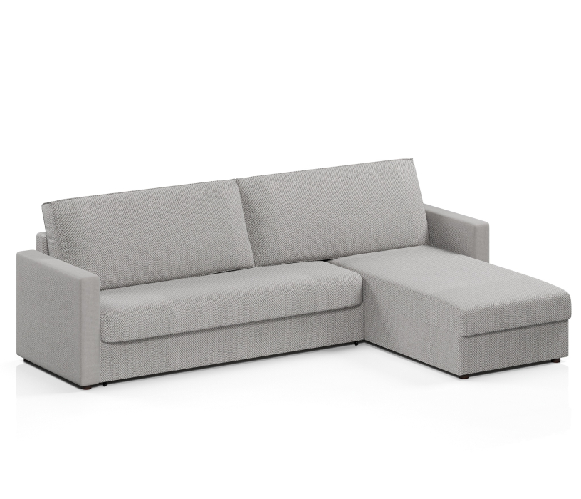 Диваны угловые, Диван-кровать угловой Дублин дельфин,велюр