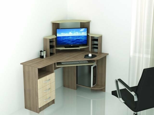 Прямые компьютерные столы, Стол компьютерный Грета-7