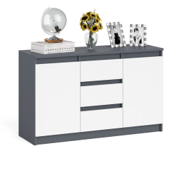 Комод-тумба три ящика и две дверки Мори МК1200.3