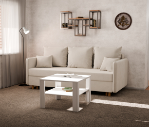 Прямой диван Санти,еврокнижка,велюр