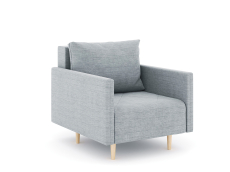 Кресло для отдыха, Кресло для отдыха Милли с подлокотниками, рогожка Люкс