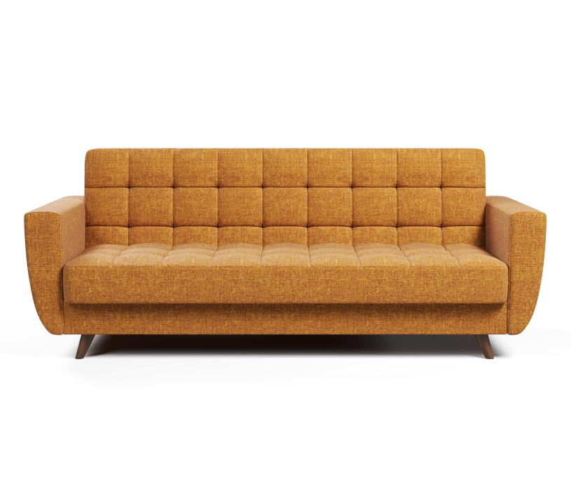 Диваны с ящиком для белья, Диван прямой книжка Корсика,рогожка