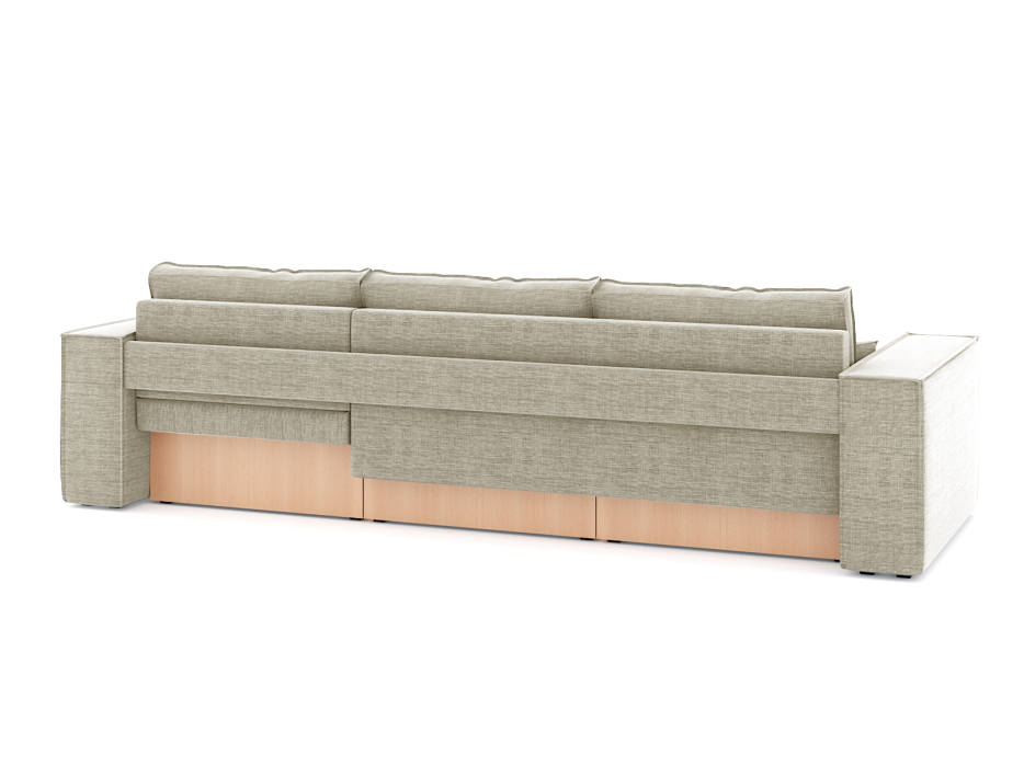 Диваны угловые в гостиную, Диван-кровать угловой Фостер Лофт, еврокнижка рогожка