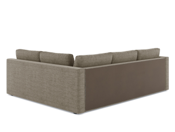 Диван-кровать угловой Мансберг дельфин, рогожка Люкс