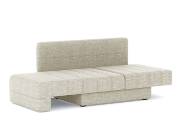 Диван-кровать еврокнижка Корфу-Next, рогожка