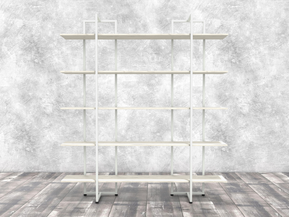 Открытые, Стеллаж Айсберг Лофт Теон Белый