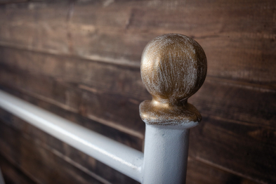 Кованая кровать Анталия 1.8 с одной спинкой