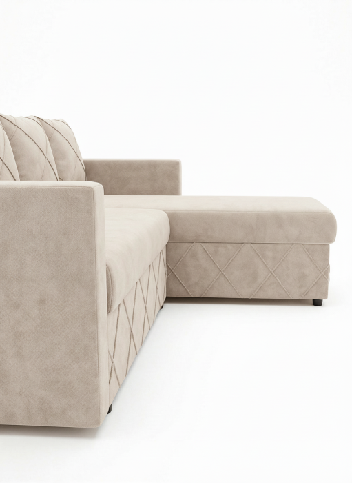 Диваны угловые, Диван угловой Стелла 140, велюр