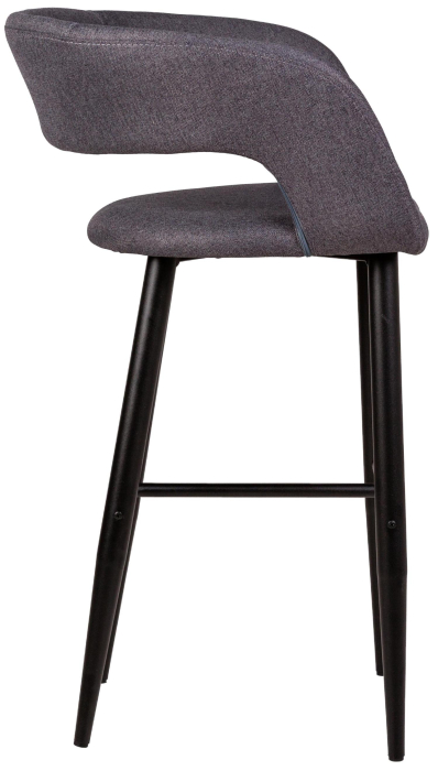 Барные стулья, Кресло барное Hugs Черный