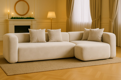 Модуль дивана ГРЕЙ 150 см в тканях Velutto Soft