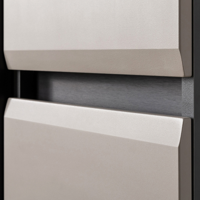 Шкафы распашные, Два шкафа-пенала с выдвижным ящиком Сидней