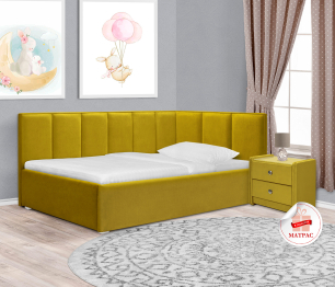 Кровать с подъемным механизмом Лайф 900 с матрасом