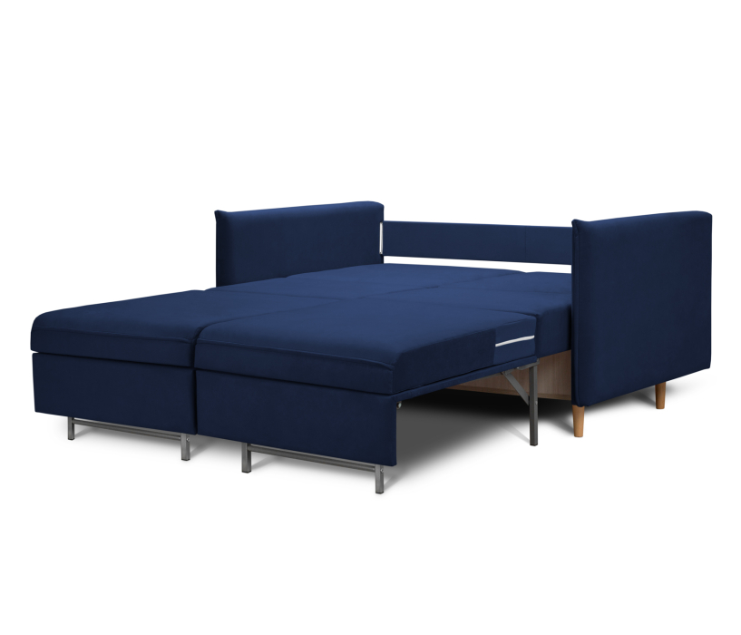 Дизайнерские диваны для гостиной, Диван кровать Оливер 120, микровелюр