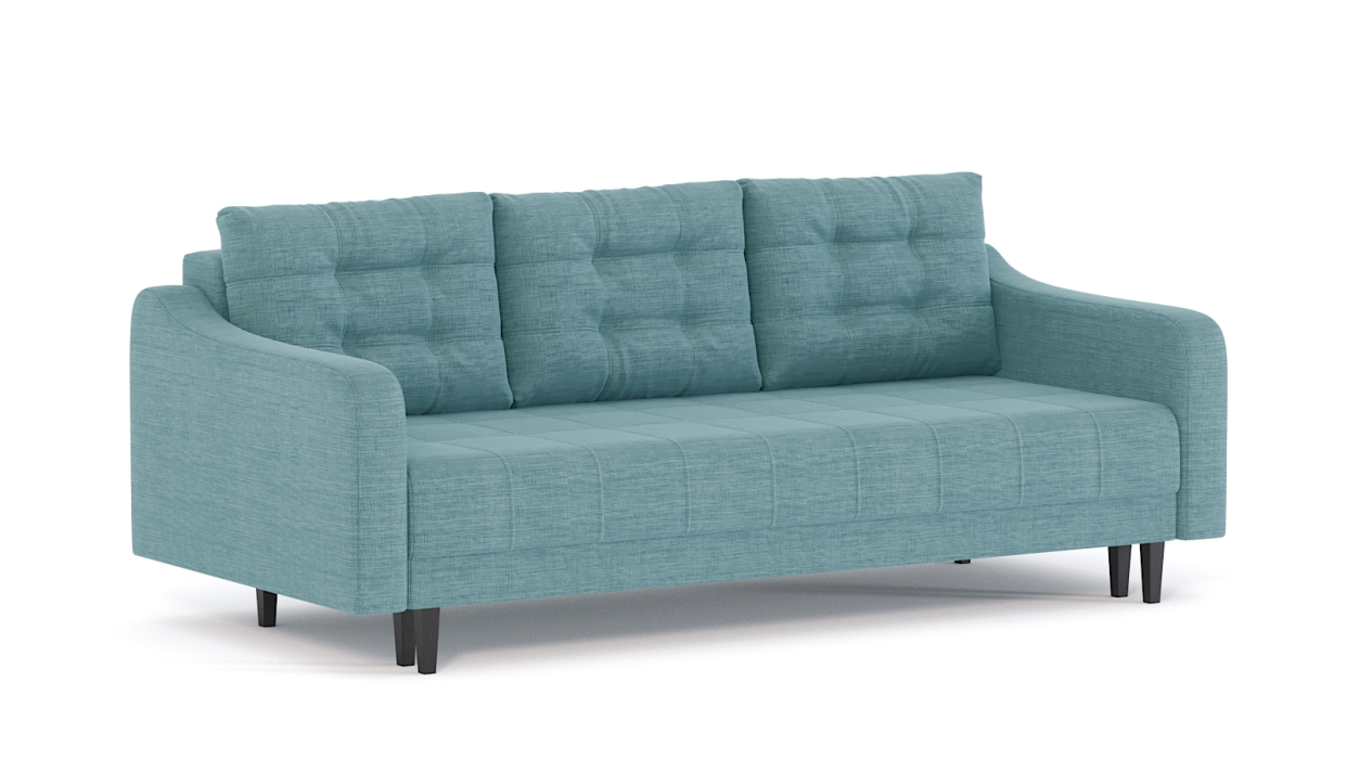 Диваны еврокнижки, Диван-кровать еврокнижка-пантограф Уильям, рогожка