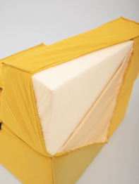 Бескаркасное кресло Клайд,велюр