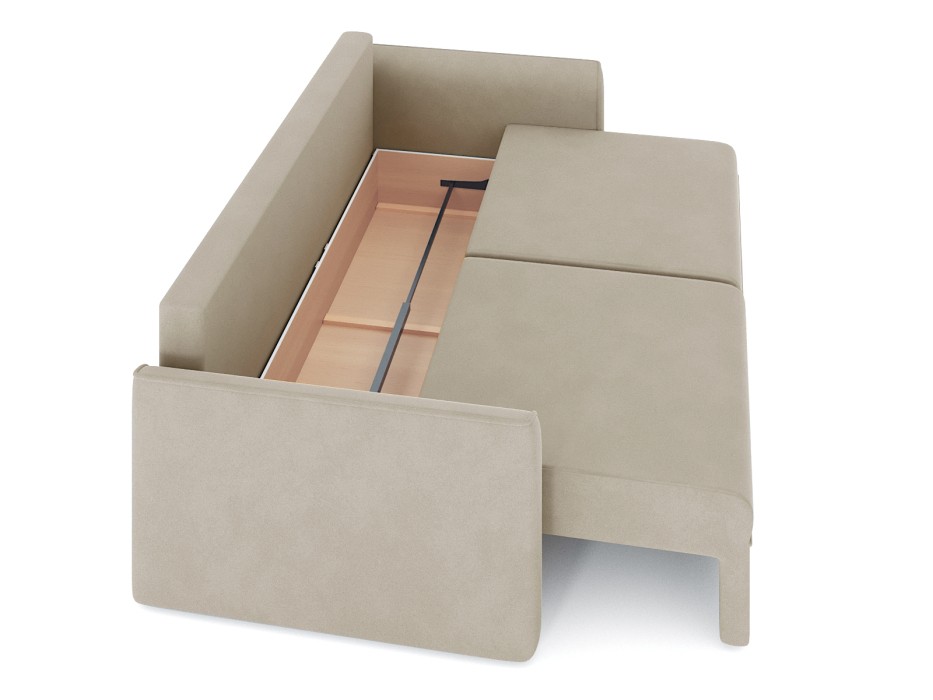 Диваны еврокнижки, Диван-кровать еврокнижка пантограф Эрдинг, велюр