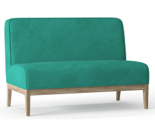 Дизайнерские диваны для гостиной, Диван прямой Марвин, Велюр