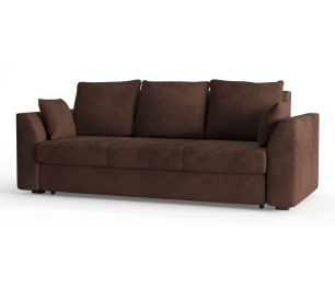 Диван-кровать Belfest, независимый пружинный блок, велюр