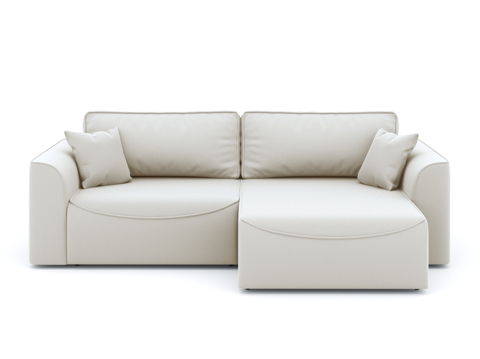 Диваны угловые в гостиную, Диван-кровать угловой Рафаэль еврокнижка НПБ, велюр