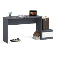 Прямые компьютерные столы, Стол письменный Мори с тумбой ТМП400.1