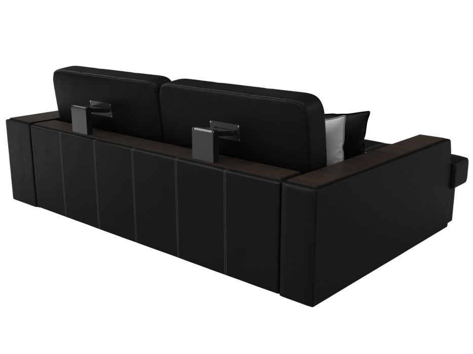 Диваны угловые в гостиную, Угловой диван Брюссель левый угол, экокожа