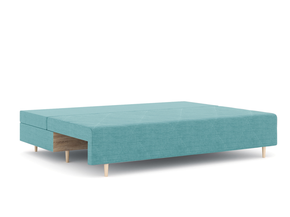 Диваны еврокнижки, Диван-кровать Милли без подлокотников, рогожка