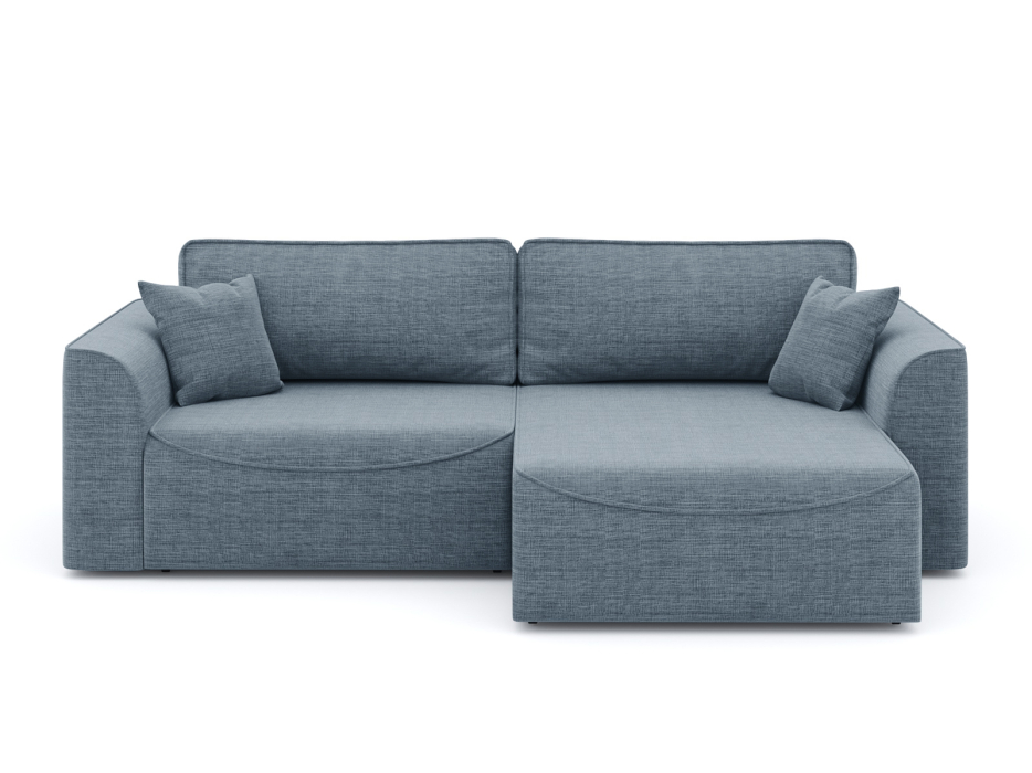 Диваны угловые в гостиную, Диван-кровать угловой Рафаэль еврокнижка НПБ, рогожка